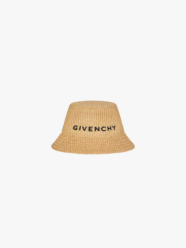 Givenchy GIVENCHY bucket hat in raffia Superdescuento