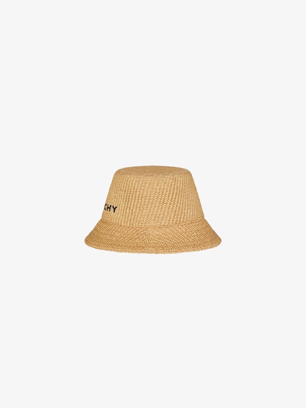 Givenchy GIVENCHY bucket hat in raffia Superdescuento
