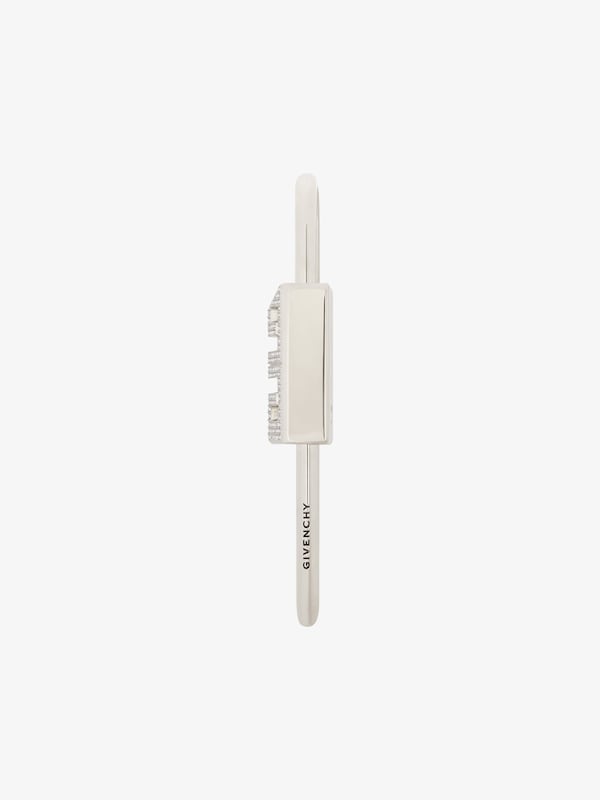 Givenchy 4G Padlock in metal with strass Ofertas de temporada