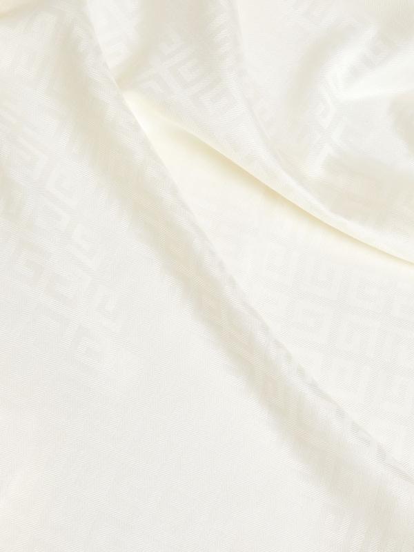 Givenchy 4G shawl in silk and wool with lurex En línea