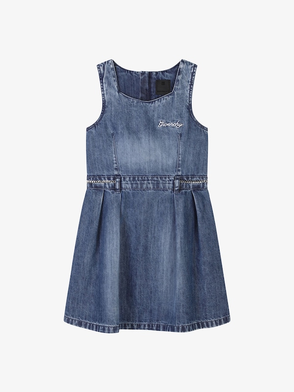 Givenchy Dress in denim with chain detail Mejor oferta