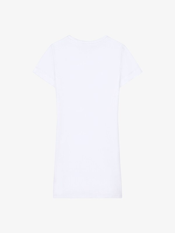 Givenchy Dress in cotton with floral flounce Últimos 3 días