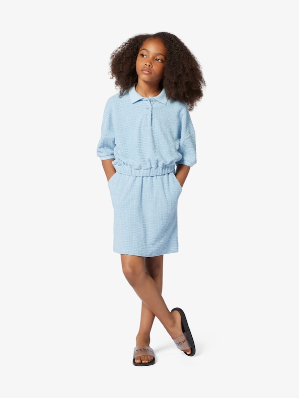 Givenchy Polo and skirt set in 4G cotton towelling COMPRAR AHORA