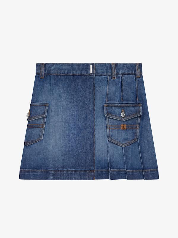 Givenchy Skirt in denim Precio de fábrica