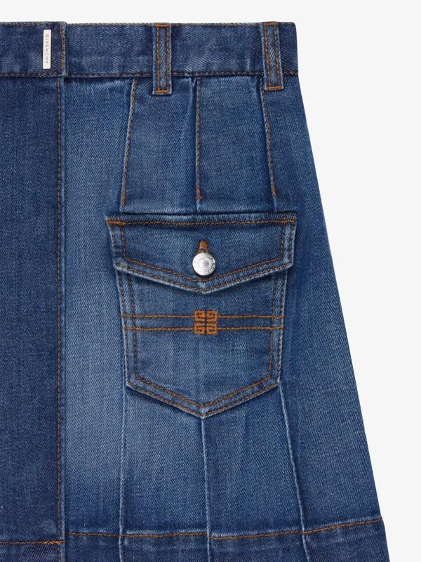 Givenchy Skirt in denim Precio de fábrica