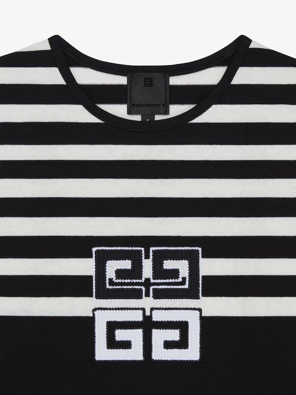 Givenchy 4G striped t-shirt in cotton Solo hoy