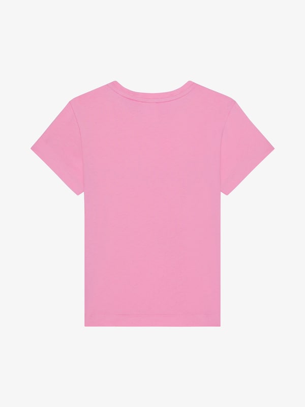 Givenchy GIVENCHY t-shirt in cotton with rhinestones Liquidación