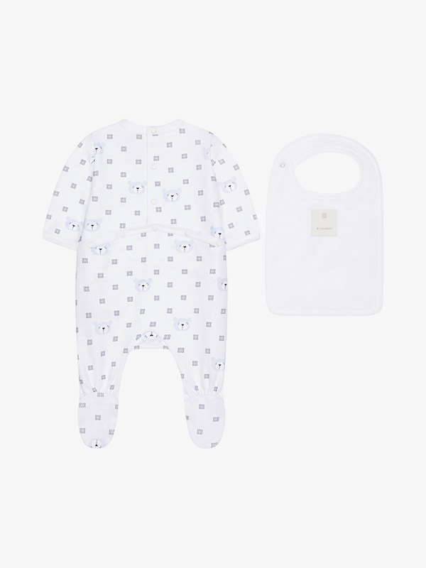 Givenchy Pyjamas bib and case in 4G cotton gift set Tienda de fábrica