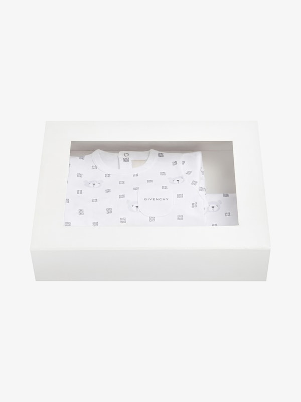 Givenchy Pyjamas bib and case in 4G cotton gift set Tienda de fábrica