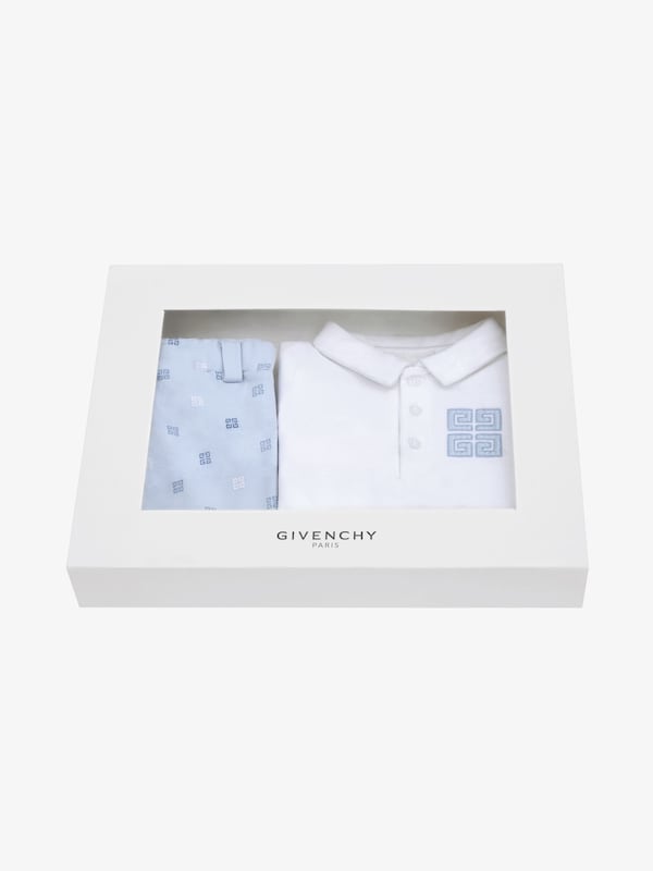 Givenchy 4G sweatshirt and pants in fleece and cotton gift set Ahorra y exporta