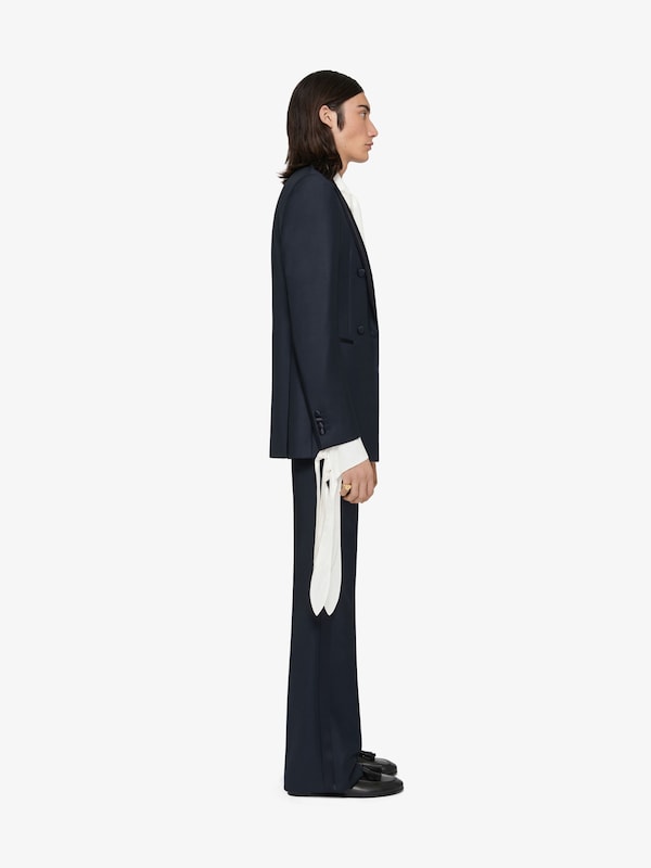 Givenchy Slim fit suit-jacket in wool with satin collar Libre de impuestos