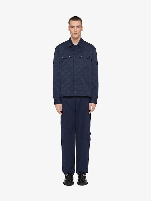 Givenchy Shirt in monogram 72 cotton Última moda