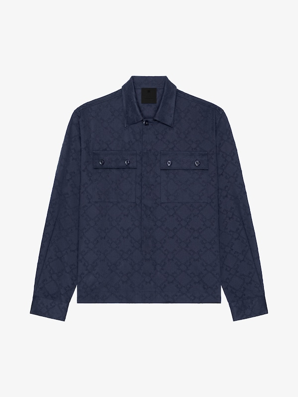 Givenchy Shirt in monogram 72 cotton Última moda