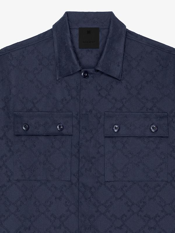 Givenchy Shirt in monogram 72 cotton Última moda