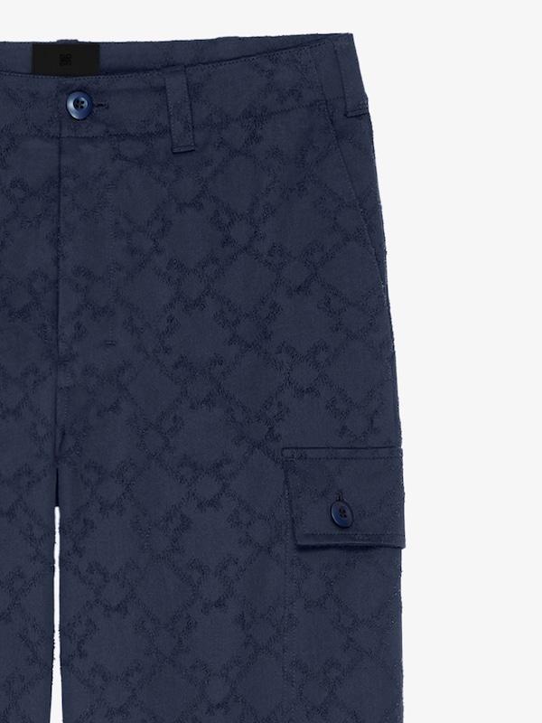 Givenchy Cargo pants in monogram 72 cotton Outlet
