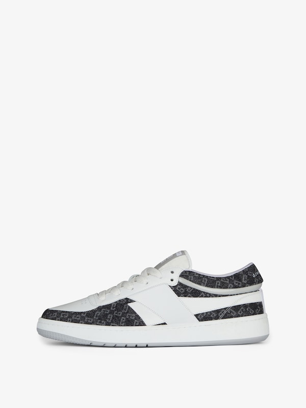 Givenchy G Move sneakers in leather and monogram 72 denim Outlet online