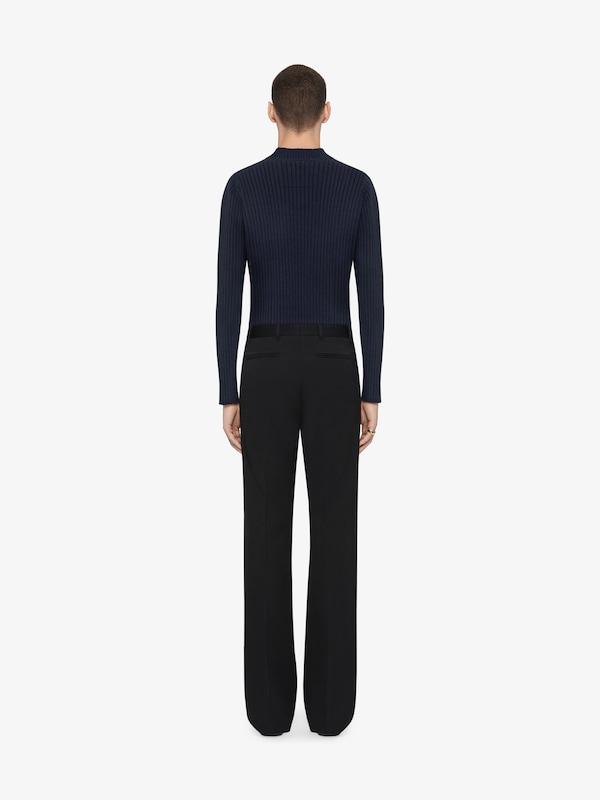 Givenchy Slim fit sweater in cashmere with laces Ofertas
