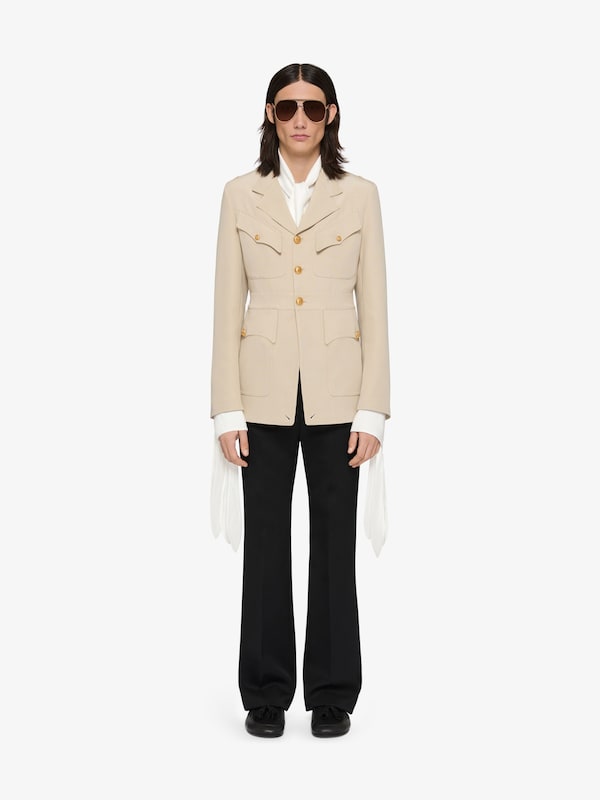 Givenchy Flare tailored pants in wool Venta caliente