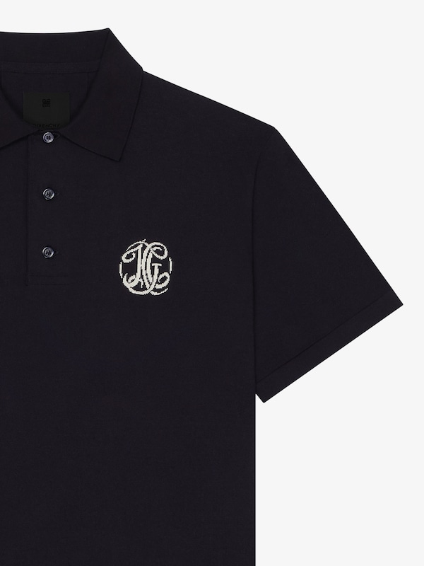 Givenchy Polo in knit with HG jacquard Ventas relámpago