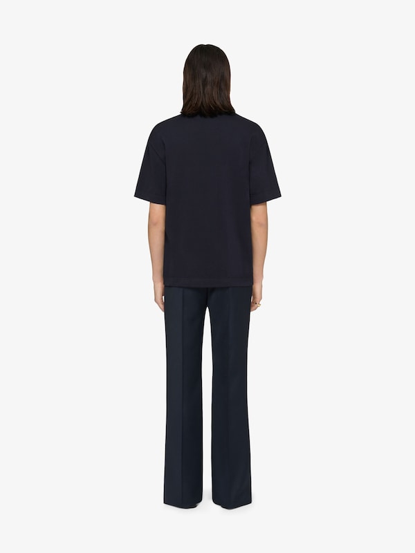Givenchy T-shirt in knit with HG jacquard Descuento