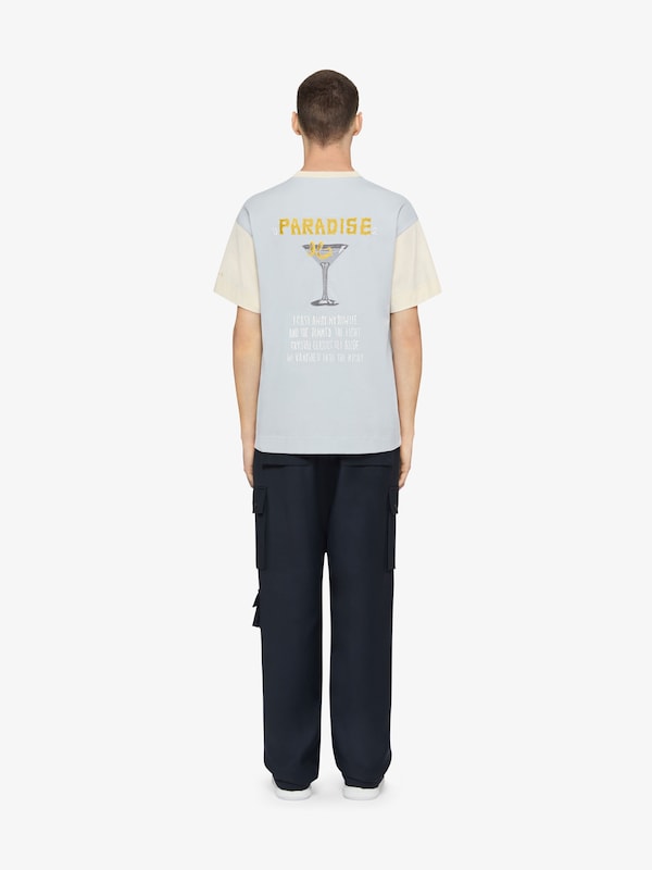 Givenchy T-shirt in cotton with HG embroidery Tienda