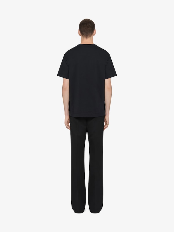 Givenchy T-shirt in cotton with HG embroidery Rebajas top