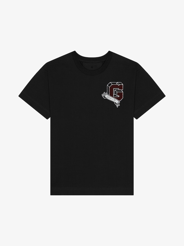 Givenchy GIVENCHY College t-shirt in cotton Oferta especial