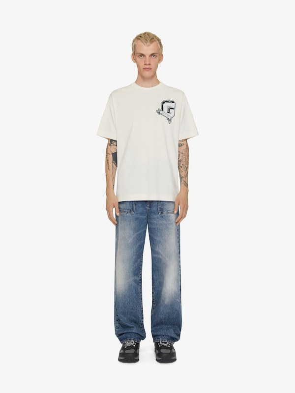 Givenchy GIVENCHY College t-shirt in cotton Envío gratis