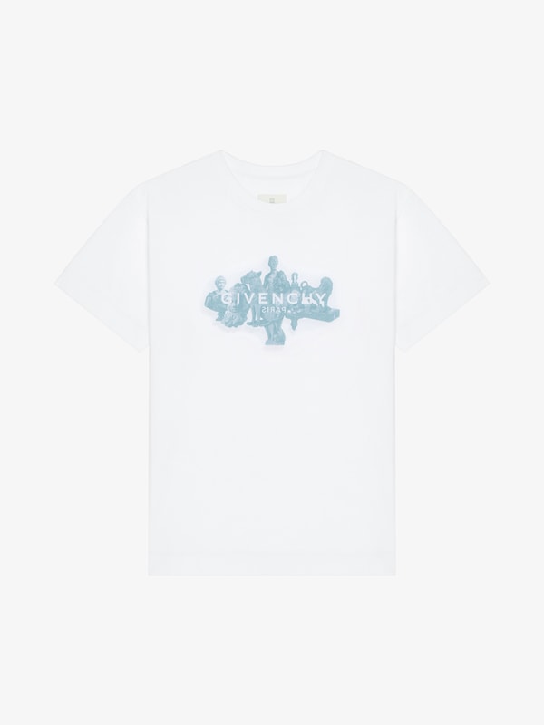 Givenchy GIVENCHY Reverse t-shirt in cotton with Hubert objects ÚLTIMAS EDICIONES