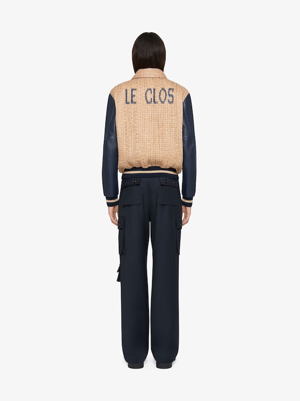 Givenchy Cargo pants in wool and mohair Último día