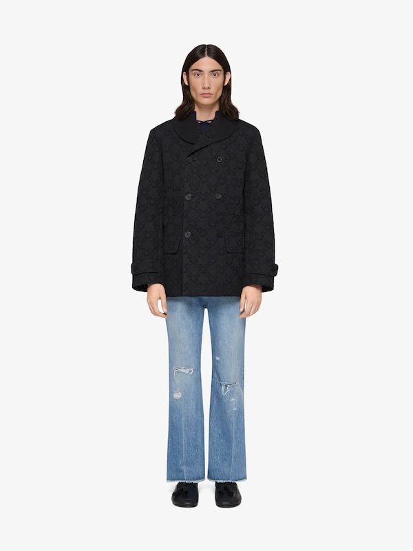 Givenchy Flare jeans in destroyed denim Oferta especial de fábrica