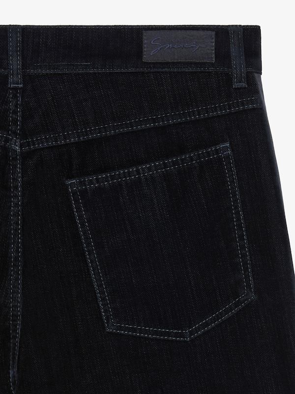Givenchy Slim fit jeans in velvet flocked denim with satin bands Superdescuento