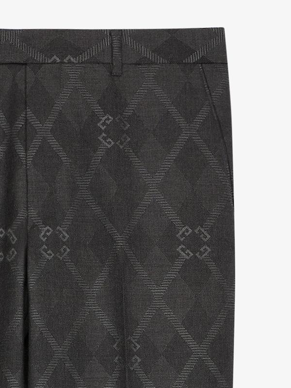 Givenchy Slim fit tailored pants in monogram 72 jacquard Liquidación