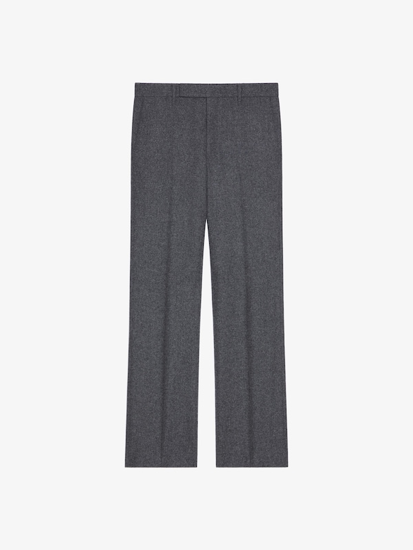 Givenchy Slim fit tailored pants in wool Tienda de fábrica
