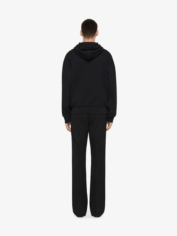 Givenchy Hoodie in fleece with unicorns embroidery En oferta