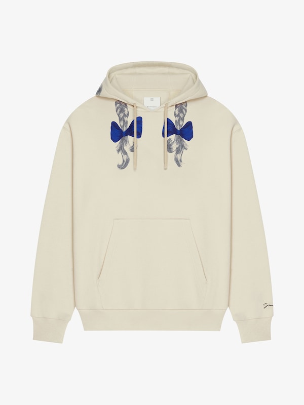 Givenchy Hoodie in fleece with hair print Oferta exclusiva