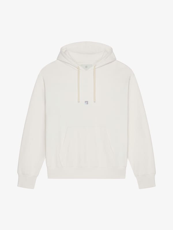 Givenchy Boxy fit hoodie in fleece with 4G detail Rebajas de fin de temporada