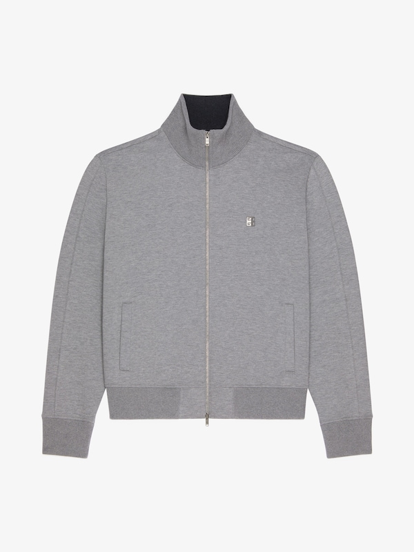 Givenchy Tracksuit jacket in fleece with 4G detail Precio ultrabajo