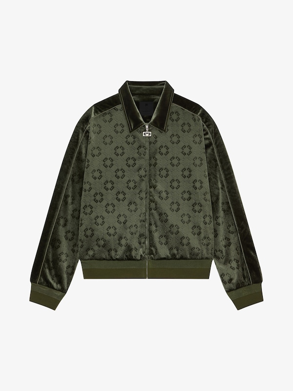 Givenchy Tracksuit jacket in monogram 72 velvet Devoluciones gratuitas