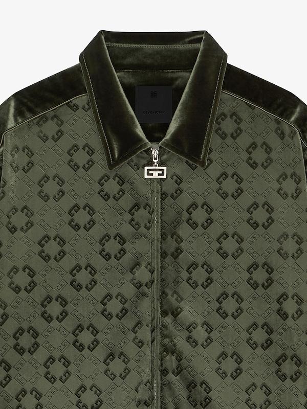 Givenchy Tracksuit jacket in monogram 72 velvet Devoluciones gratuitas
