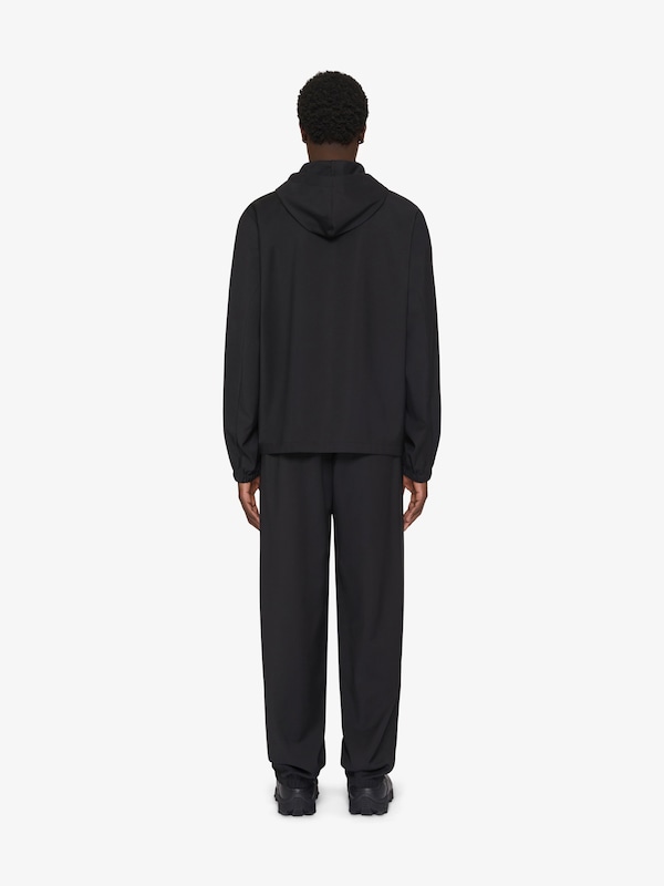 Givenchy Zipped hoodie in wool with 4G detail 2025