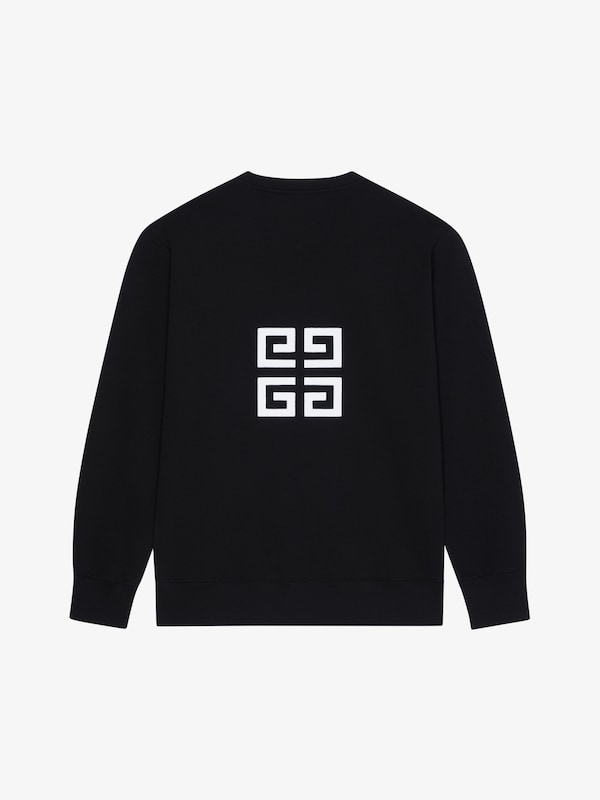 Givenchy GIVENCHY 4G slim fit sweatshirt in fleece En línea