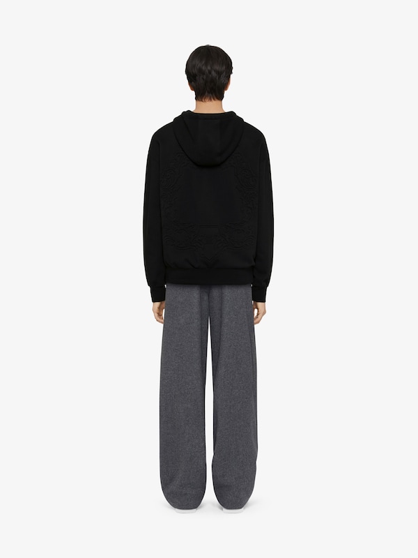 Givenchy Hoodie in fleece with GIVENCHY signature Rebajas