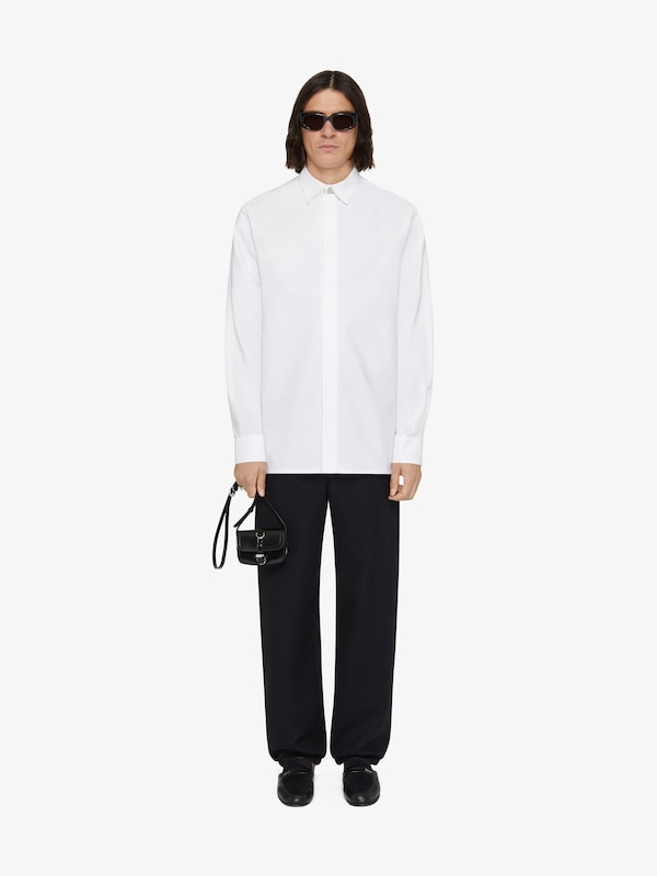 Givenchy Shirt in cotton with 2G clip