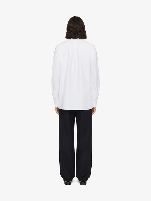 Givenchy Shirt in cotton with 2G clip Venta caliente