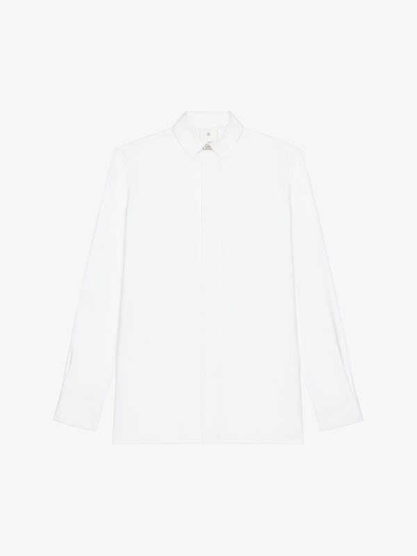 Givenchy Shirt in cotton with 2G clip Venta caliente