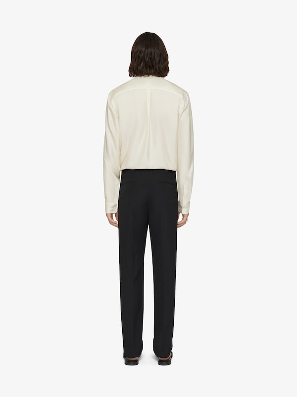 Givenchy Shirt in silk with hair print lavalliere Gran oferta