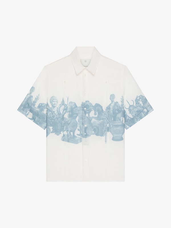 Givenchy Shirt in linen with Hubert objects print Ventas relámpago
