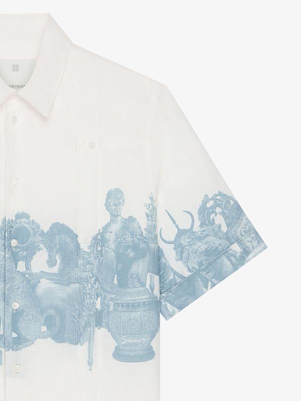 Givenchy Shirt in linen with Hubert objects print Ventas relámpago