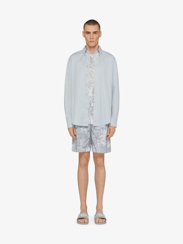 Givenchy Shirt in monogram 72 jacquard Tienda